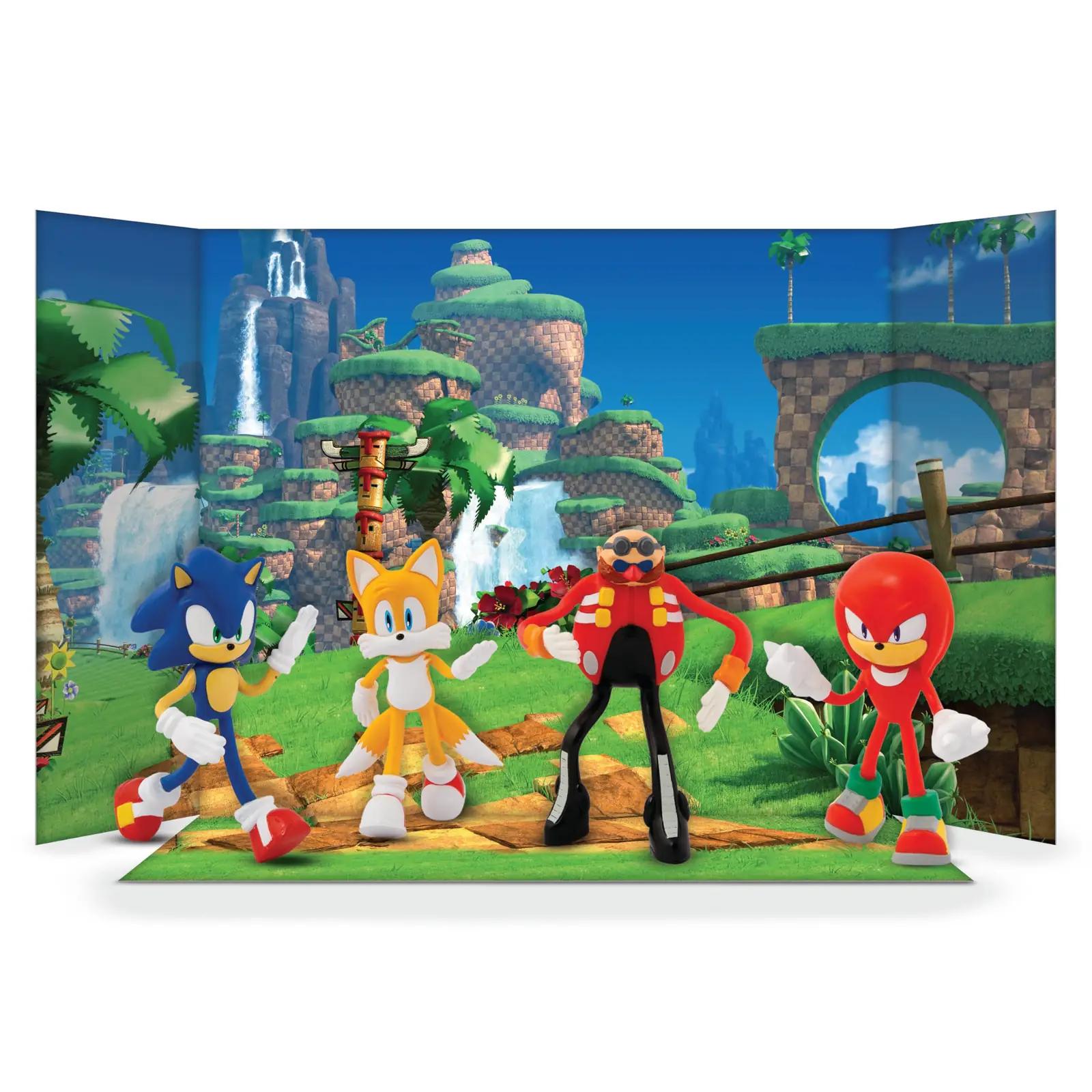 TCG pehme kummist Sonic komplekt – mängimiseks ja kogumiseks – kasutusnäide