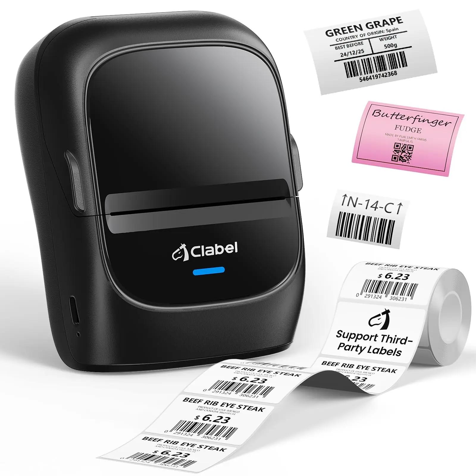 CLABEL mini-termotrükk etikettide jaoks — kaasaskantav CT221B