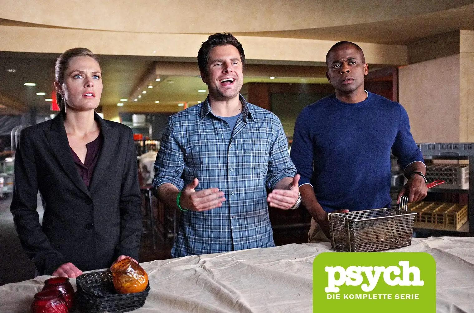 Universal Pictures komplektne Psych DVD-kogu – piiratud väljaanne – kasutusnäide
