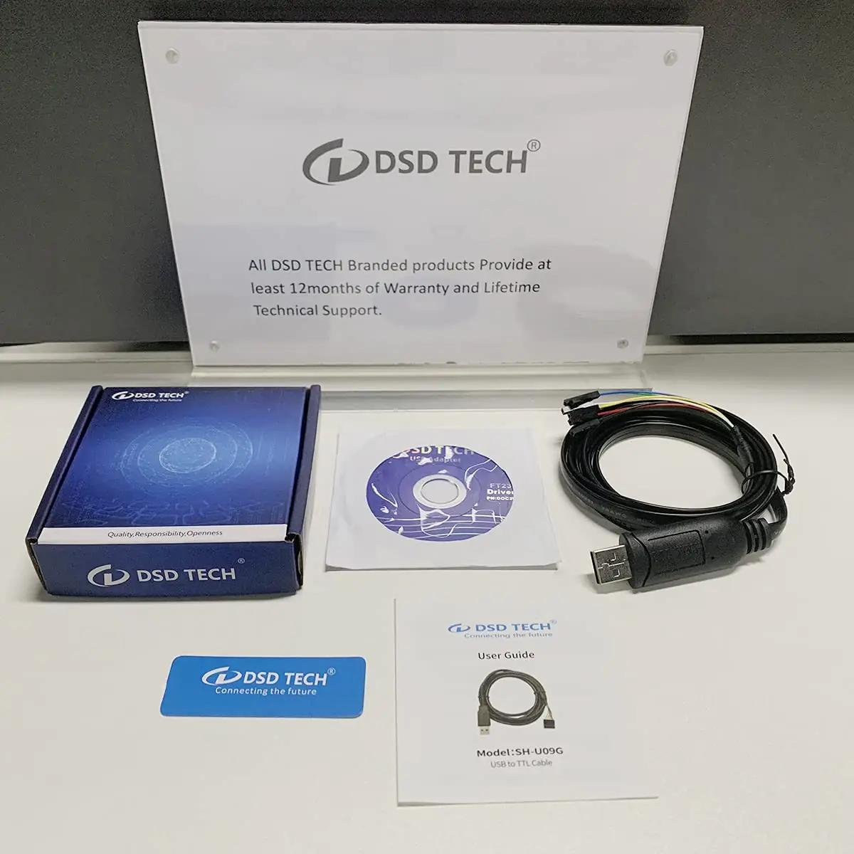 DSD TECH vastupidav USB-TTL kaabel 1.8 m – FTDI tugi – pilt 6