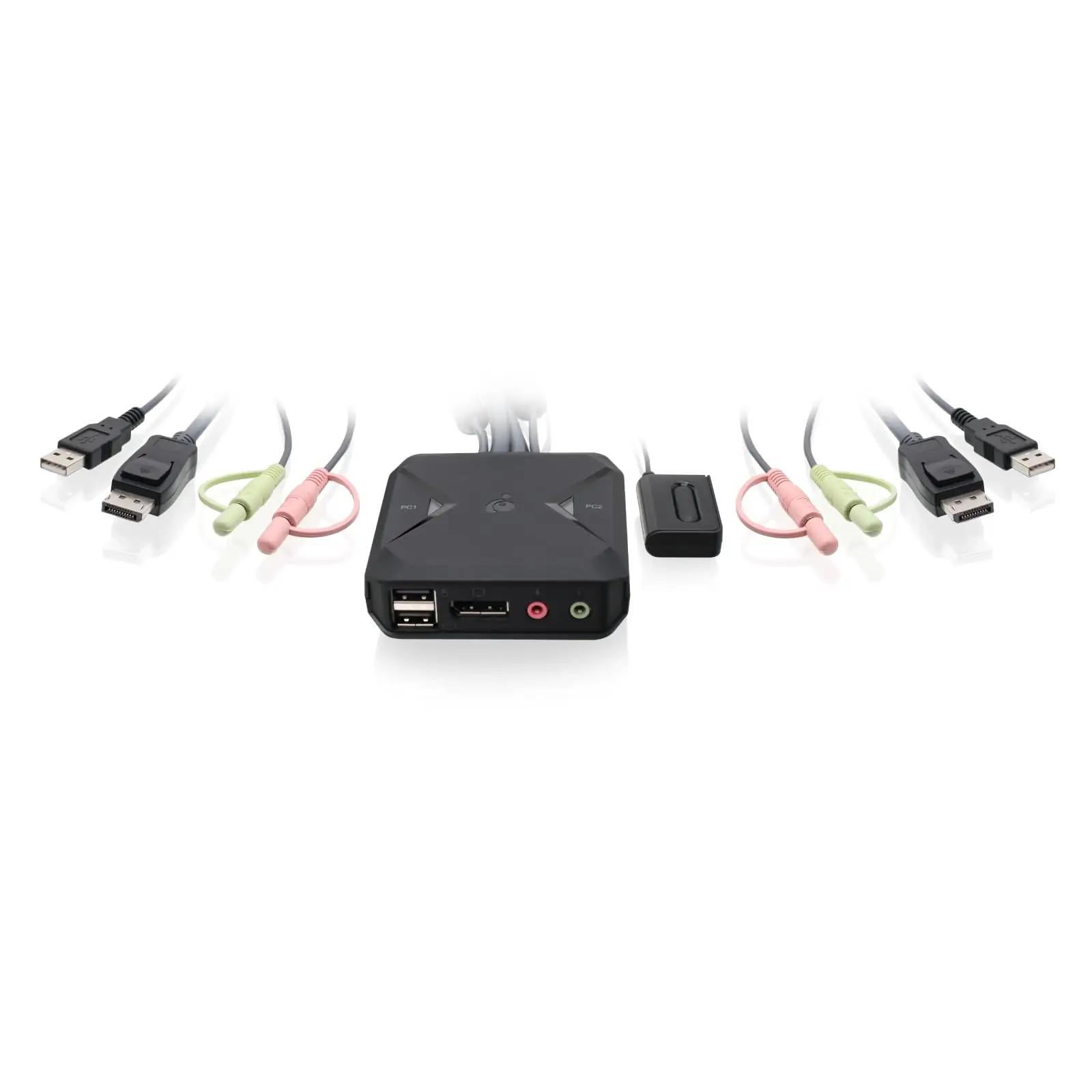 IOGEAR KVM-switch DisplayPort 4K – kahe arvuti jagamise lahendus – pilt 6