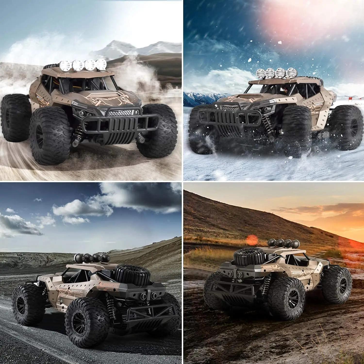 KINSAM tugev ABS offroad RC-auto – kiirus 25 km/h, kestab 90 min – pilt 6