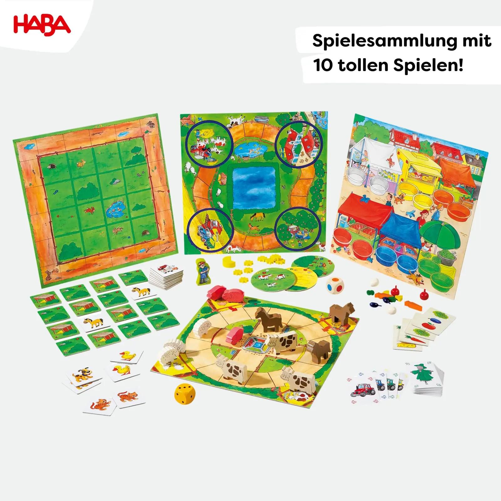 HABA laste mängukogu kartongist komplekt — arendab mänguliselt – detailne vaade