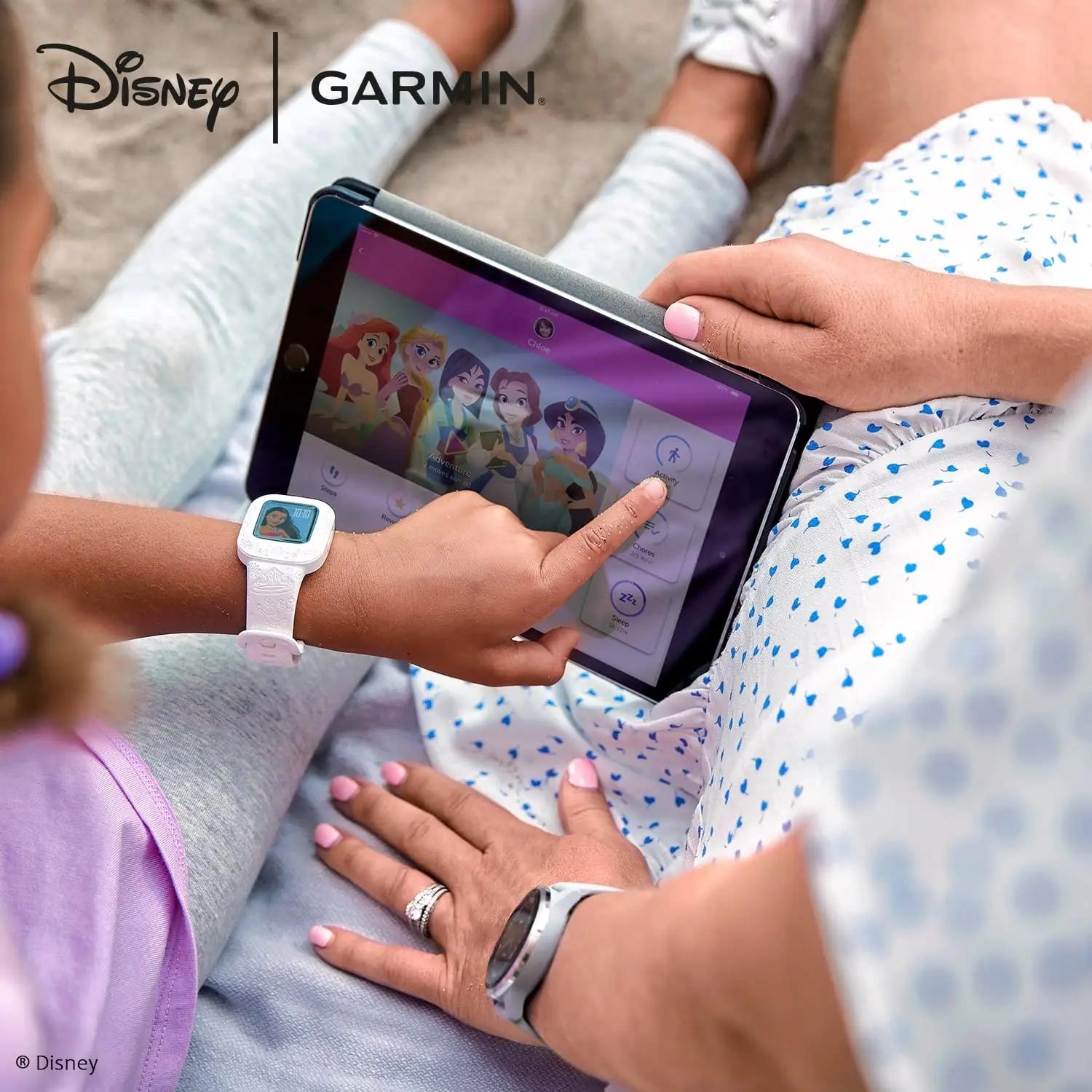 Garmin lasteaktiivsuse rihm Disney prinzessin — veekindel ja – pilt 6