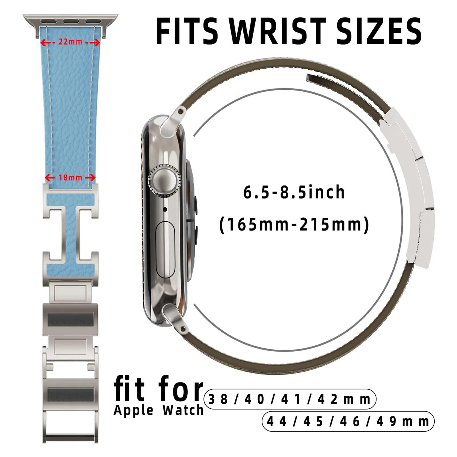 Tekvon nahast magnetrandmepael Apple Watchile — elegantne ja – kasutusnäide