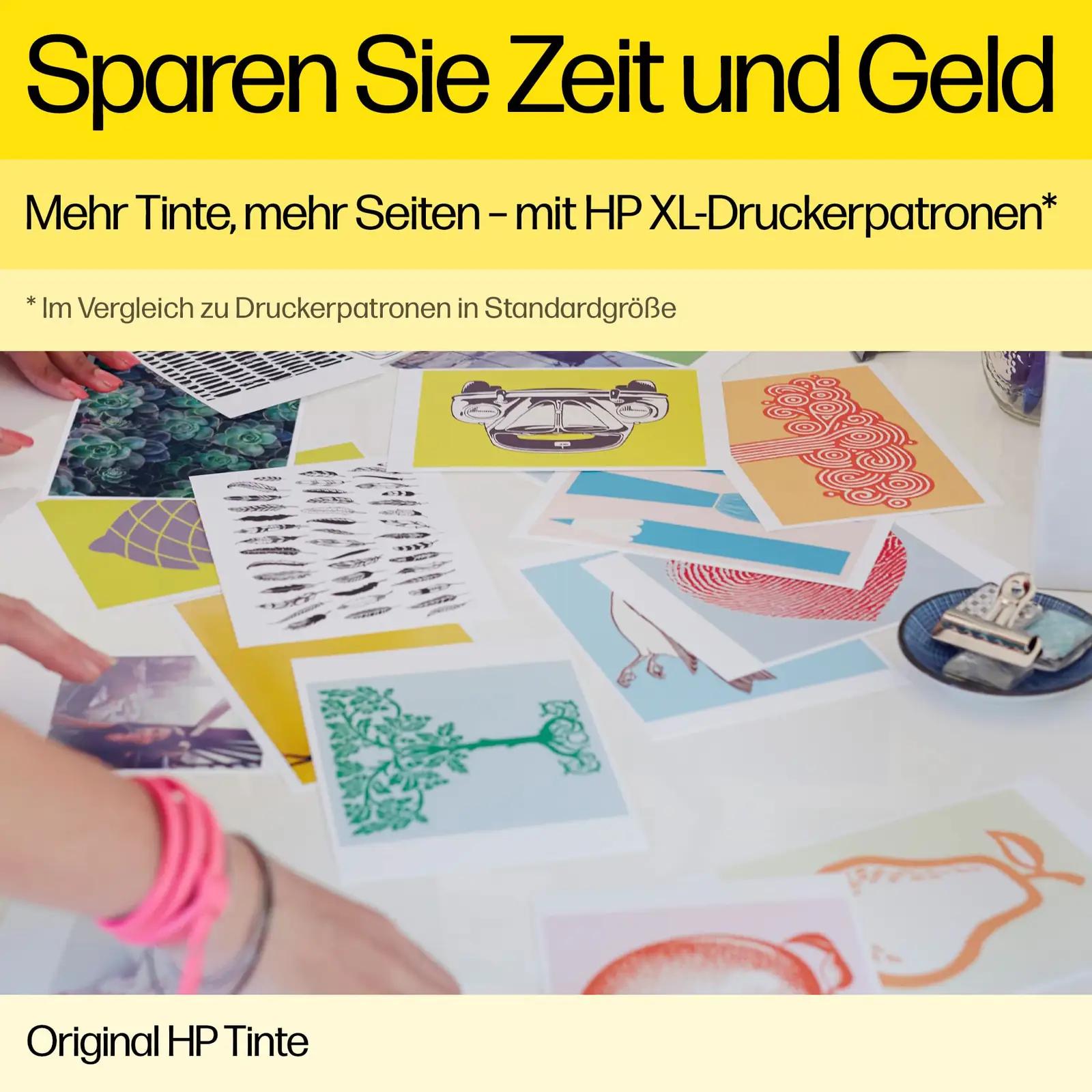 HP D8J08A tindikassettid – detailne lähivaade