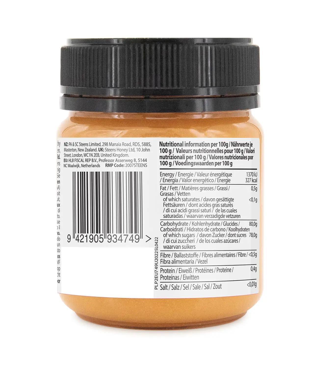 Steens Manuka mesi 225 g — puhas looduslik tugev toime – pilt 8