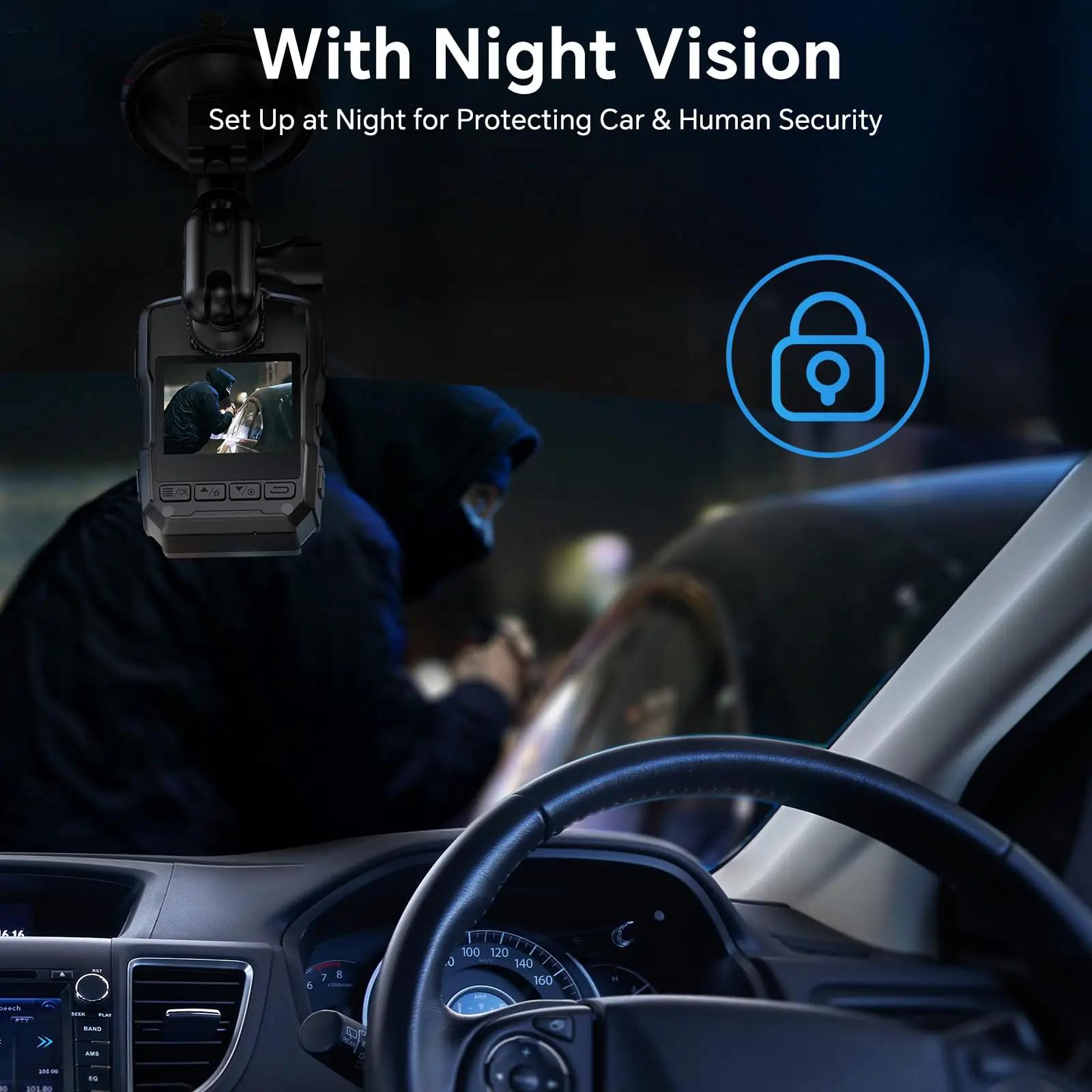 BOBLOV keha- ja autosalvestaja 2K 128GB GPS — usalduslik valik – pilt 7