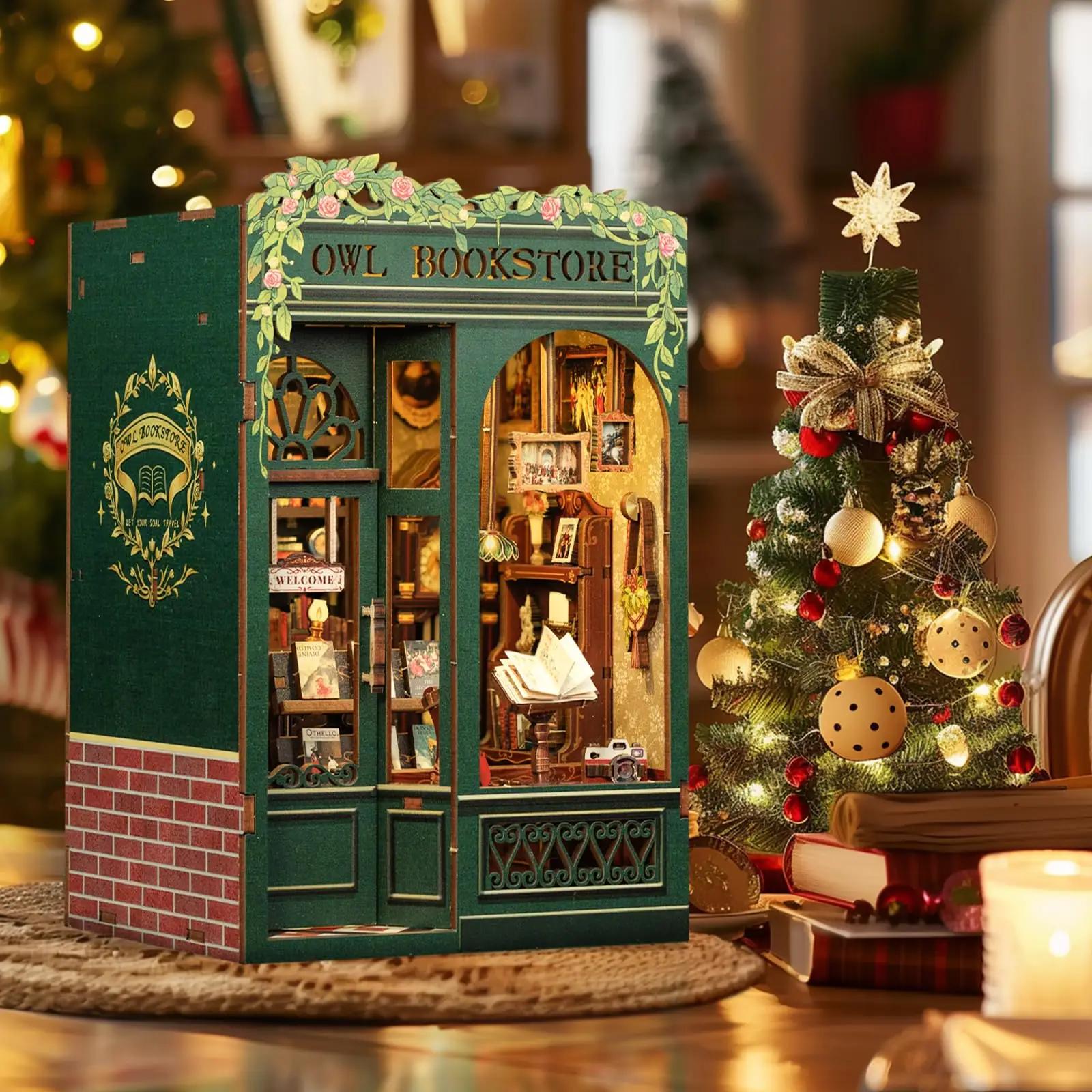 CUTEBEE puidust Book Nook komplekt – käsitöö ja dekoratsioon – kasutusnäide