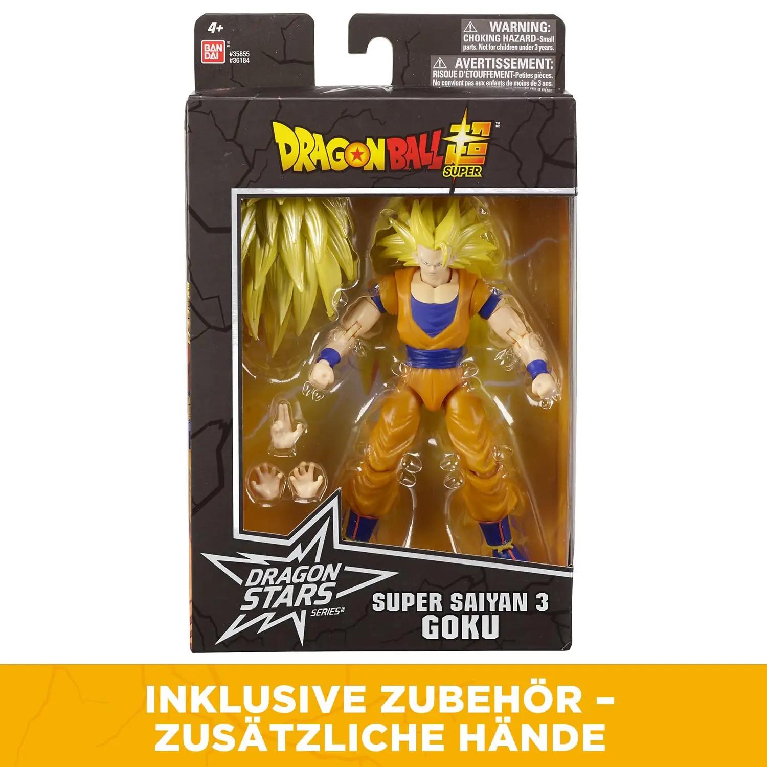 BANDAI detaljne plastikfiguur — Super Saiyan 3 Goku 17 cm – lisavaade