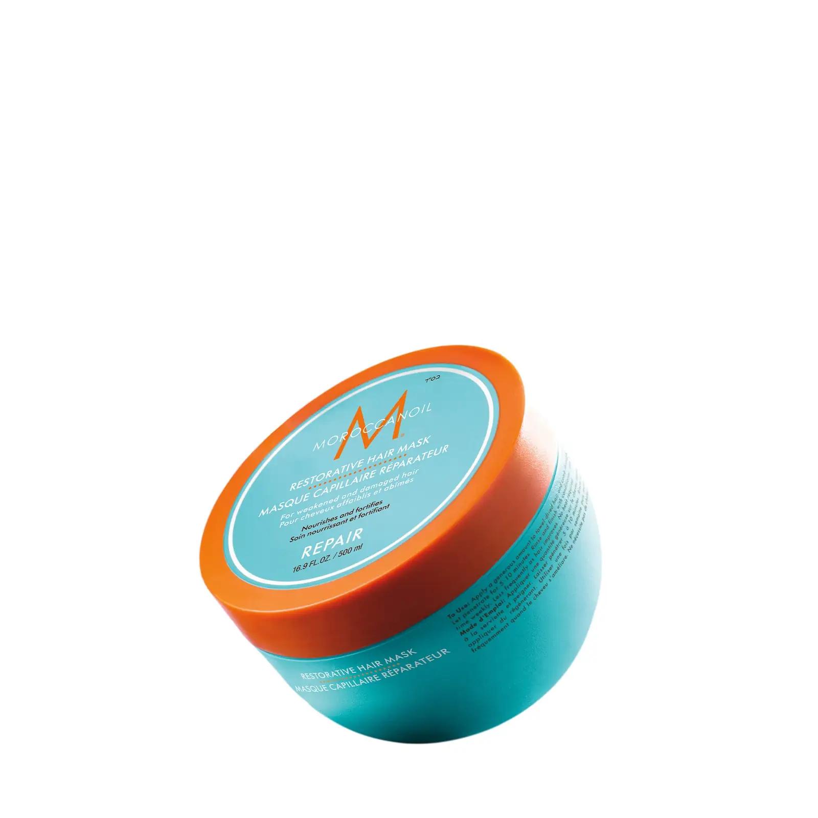 Moroccanoil taastav juuksemask 500 ml — tugevust ja niiskust