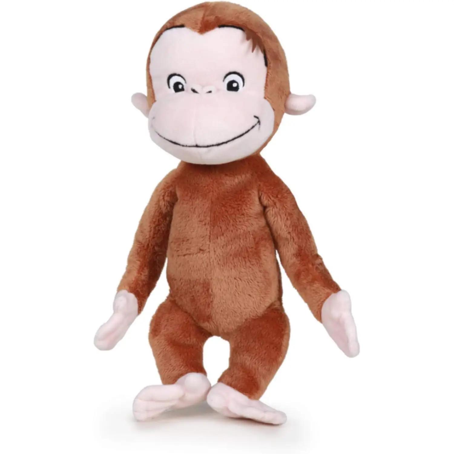 Famosa softies pehme Curious George 25cm – armas mängukaaslane – pakend ja tarvikud