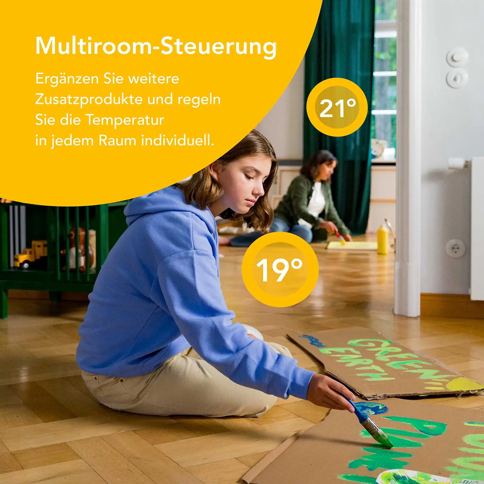 Tado nutikas kütte-termostaat starterkomplekt koos alusega – pilt 6