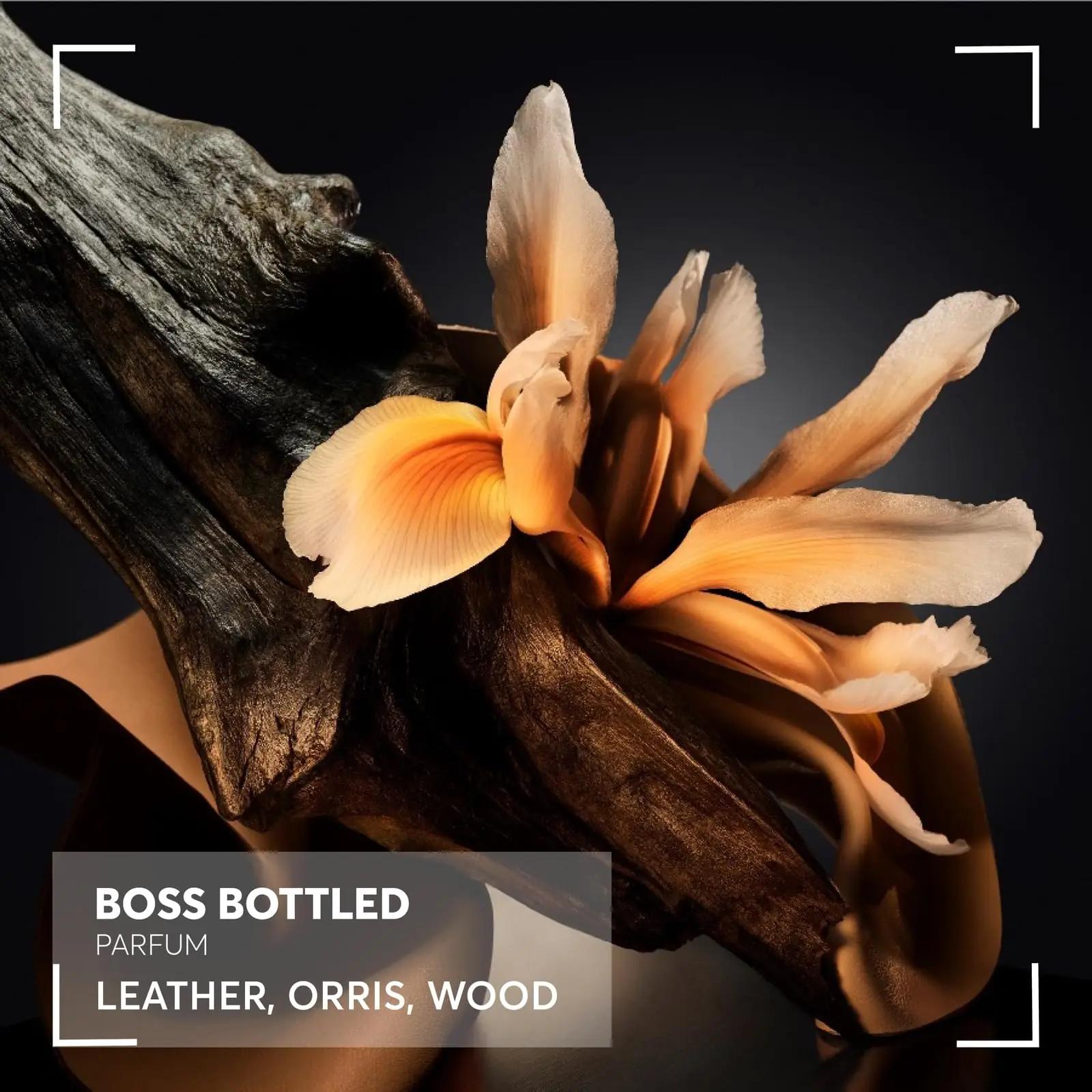 HUGO BOSS puidune parfüüm 50 ml – elegantne kingiidee – kasutusnäide