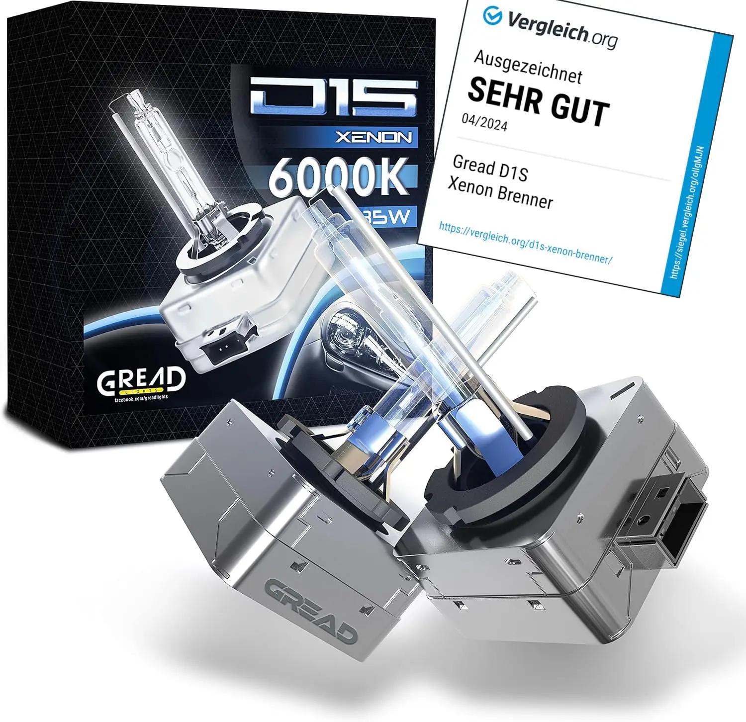 Gread Xenon-pirnid D1S 2 tk — tugev valgus ja pikk eluiga – pilt 7