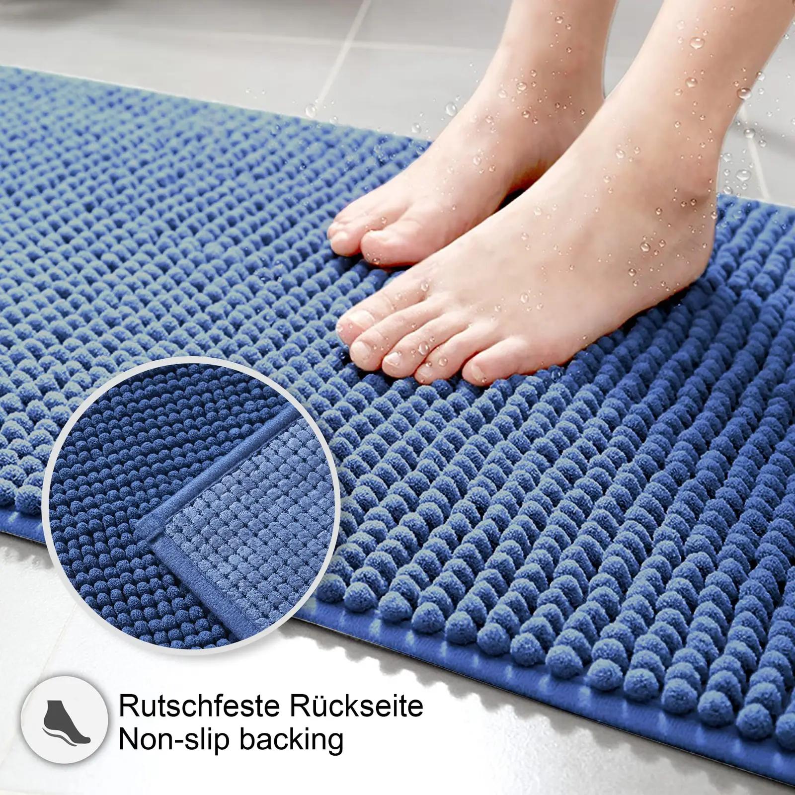Decomira pehme chenille vannimati komplekt — libisemiskindel – pilt 6