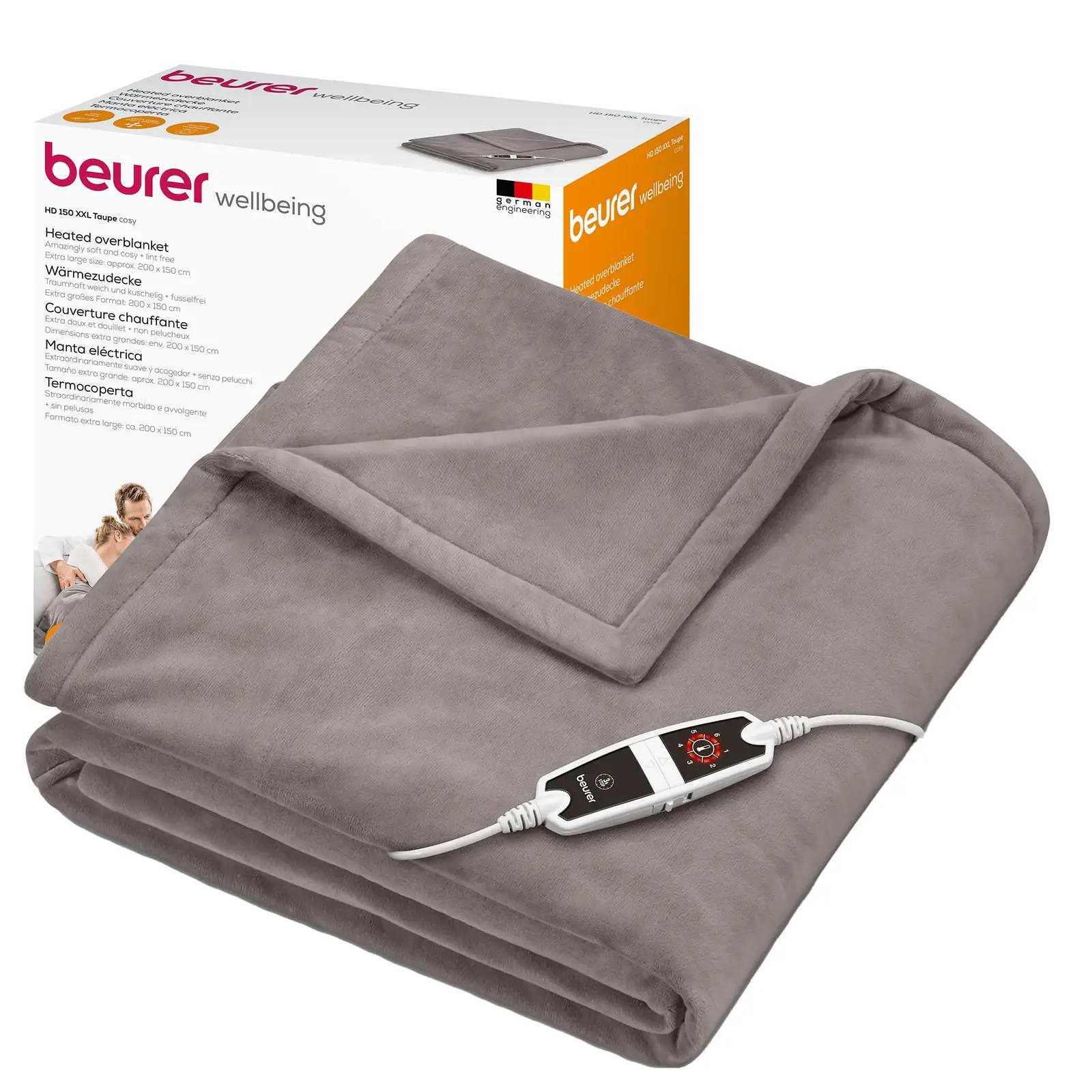Beurer pehme soojatekk HD 150 XXL – suur ja masinpestav