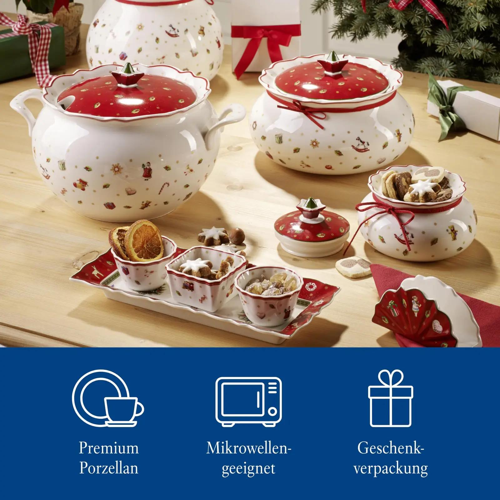 Villeroy & Boch porgandiline dip-komplekt lauale ja kingituseks – pakend ja tarvikud