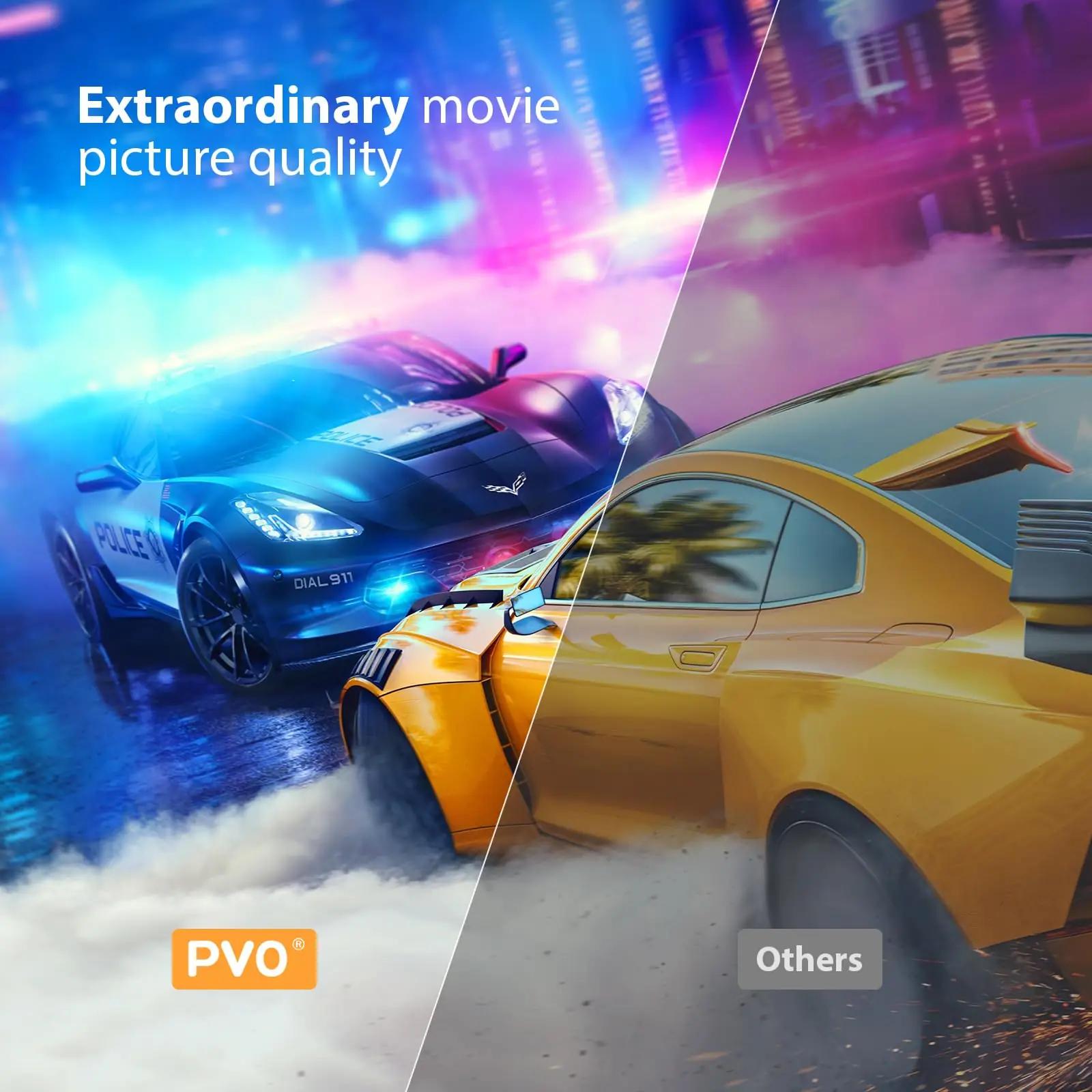 PVO kerge mini-projektor koduseks kinoks ja kingituseks – pilt 7