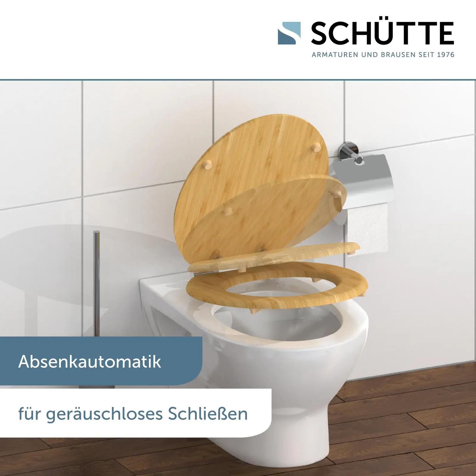 Schütte bambusest WC-poti kaas – vastupidav ja naturaalne istmik – kasutusnäide