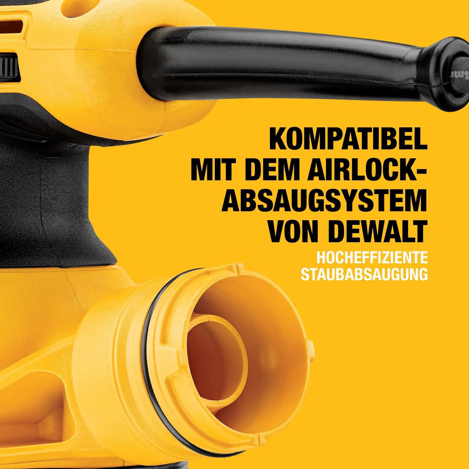 DEWALT vastupidav 125 mm eksentrik-lihvija — madal vibratsioon – pilt 9