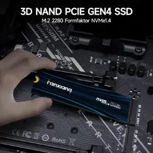 fanxiang S880E ssd – detailne lähivaade