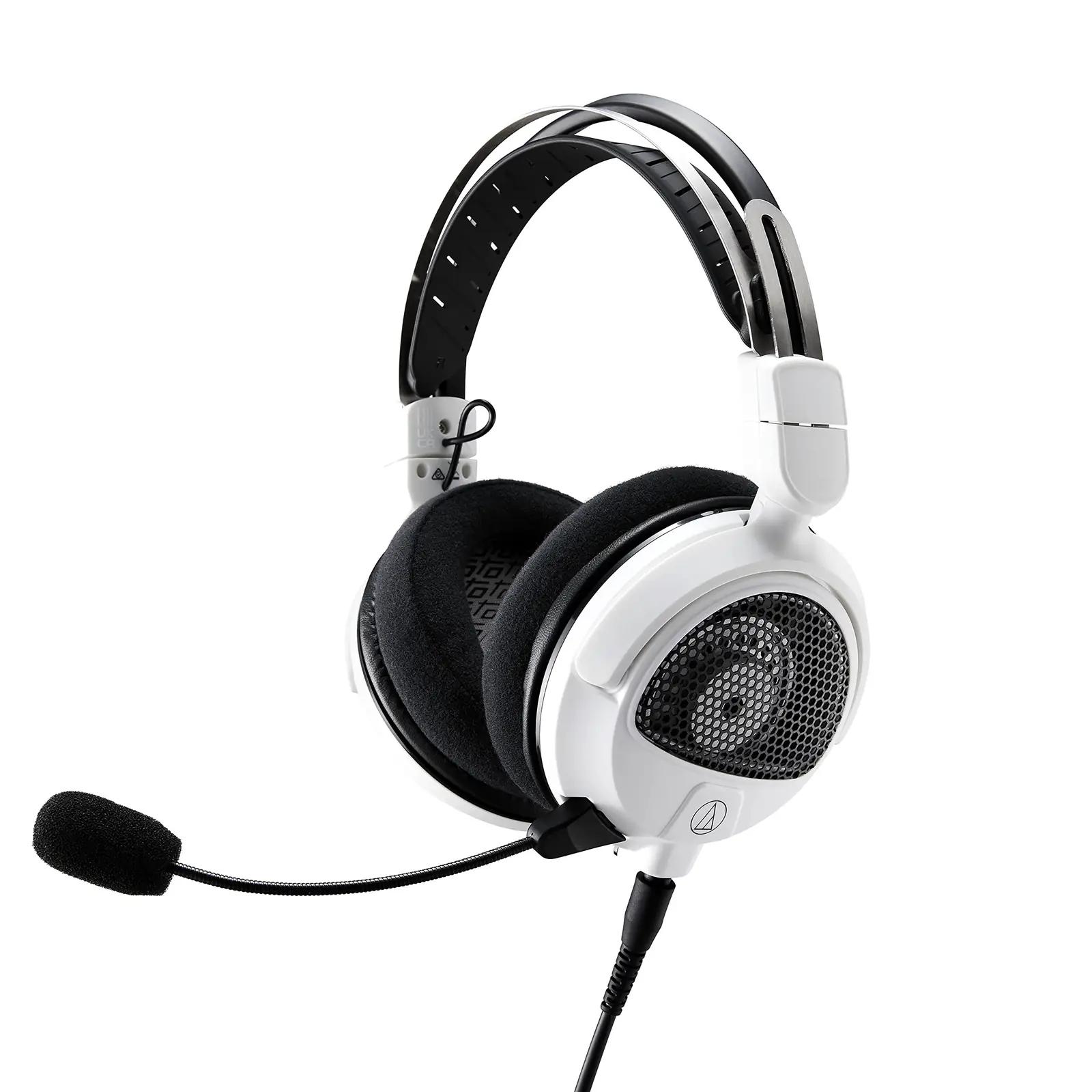 Audio-Technica valge ahornmaterjalist mängukõrvaklapid