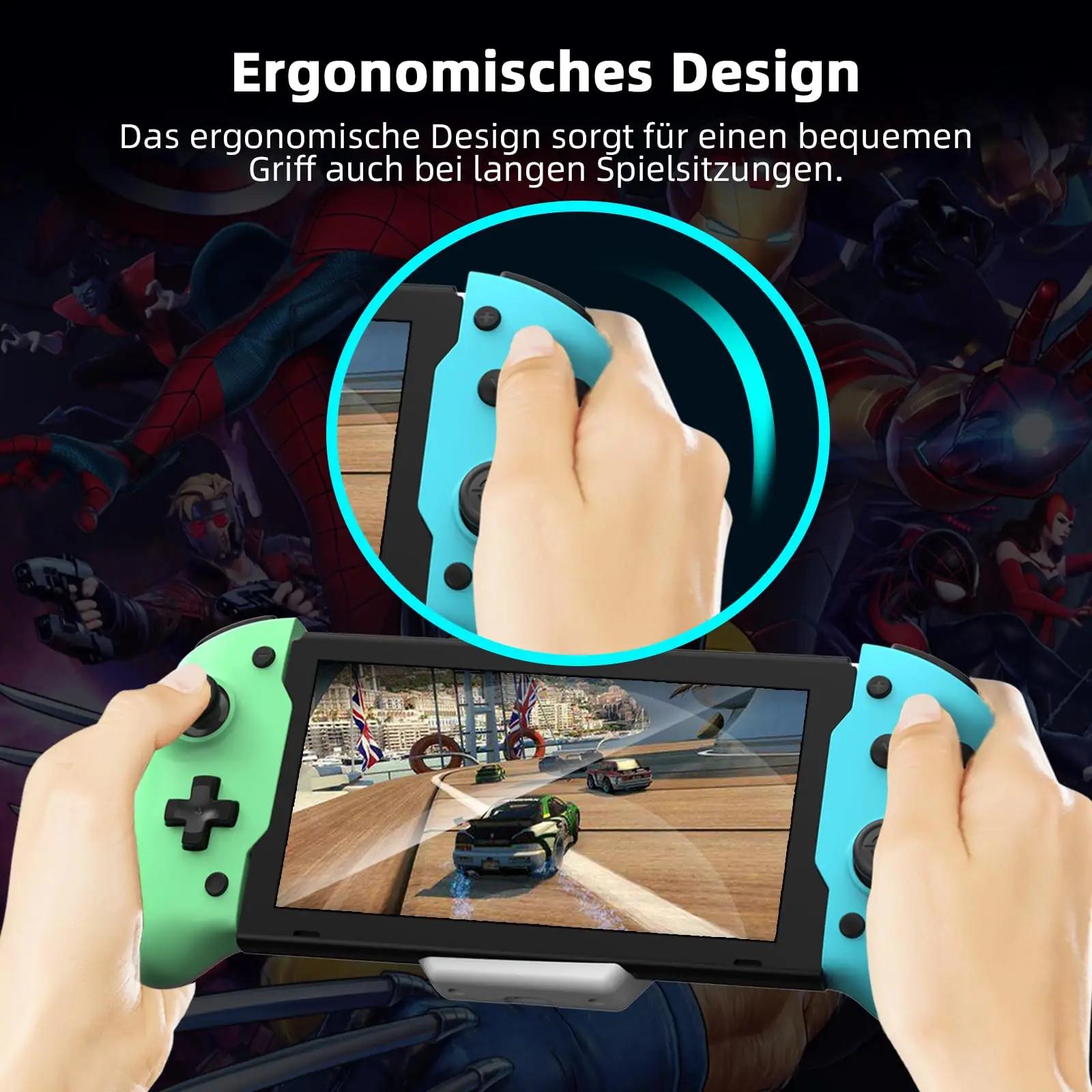 NexiGo ergonoomiline Switch-kontroller – käepärane mängukäepide – lisavaade