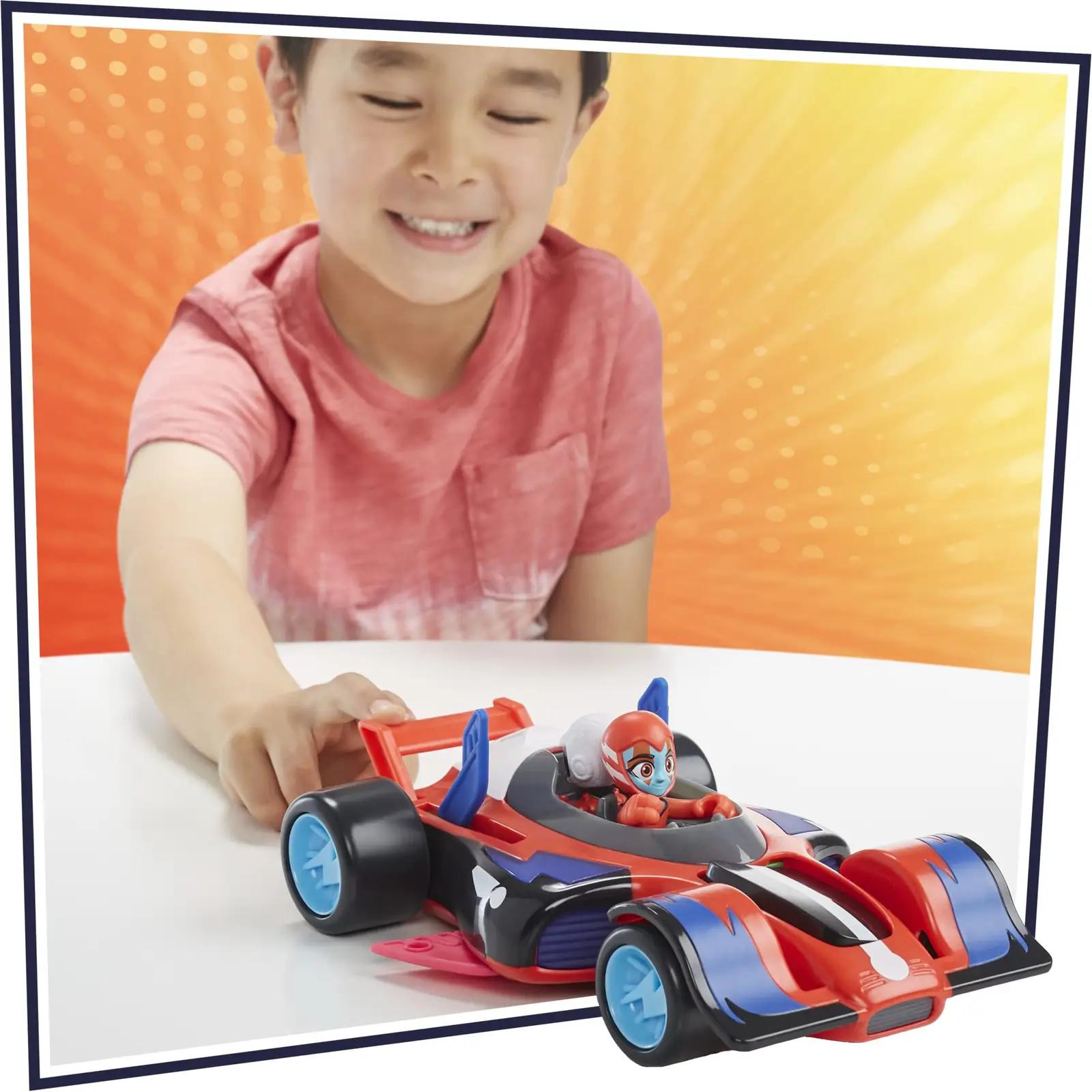 PJ Masks mänguauto plastist valguse ja heliga — ideaalne kingitus – lisavaade