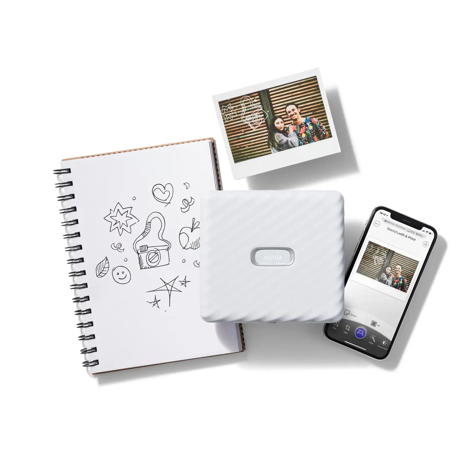 INSTAX 16719574 fotoprinterid – detailne lähivaade