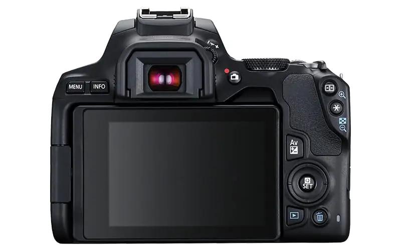 Canon kerge peegelkaamera EOS 250D komplekt (must) – pakend ja tarvikud