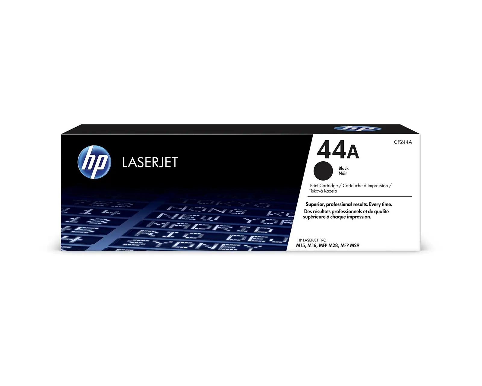 HP originaaltooner CF244A must — töökindel trükkimine