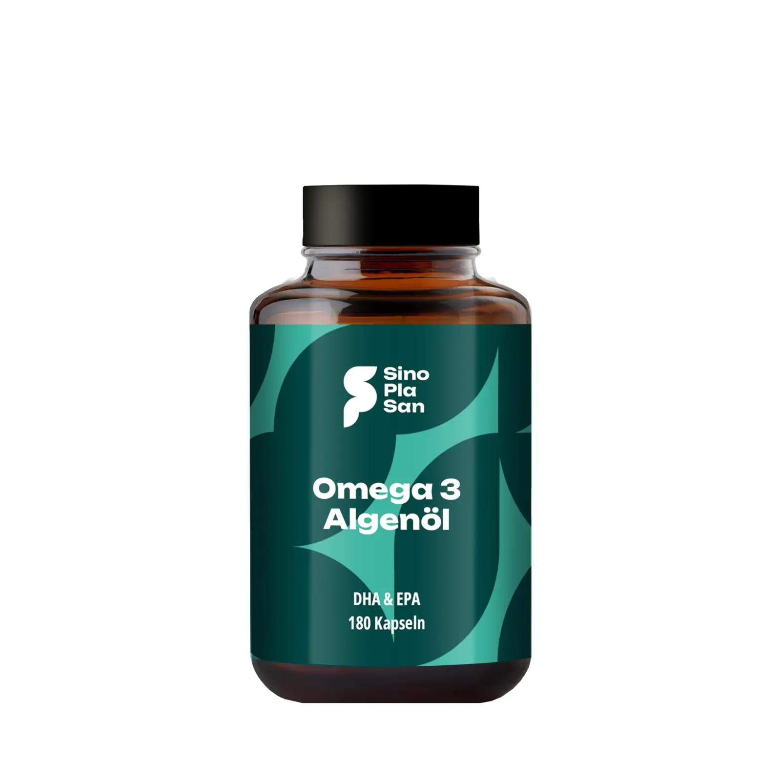 SinoPlaSan GmbH SinoPlaSan vegan Omega-3 algõli — kõrge DHA ja