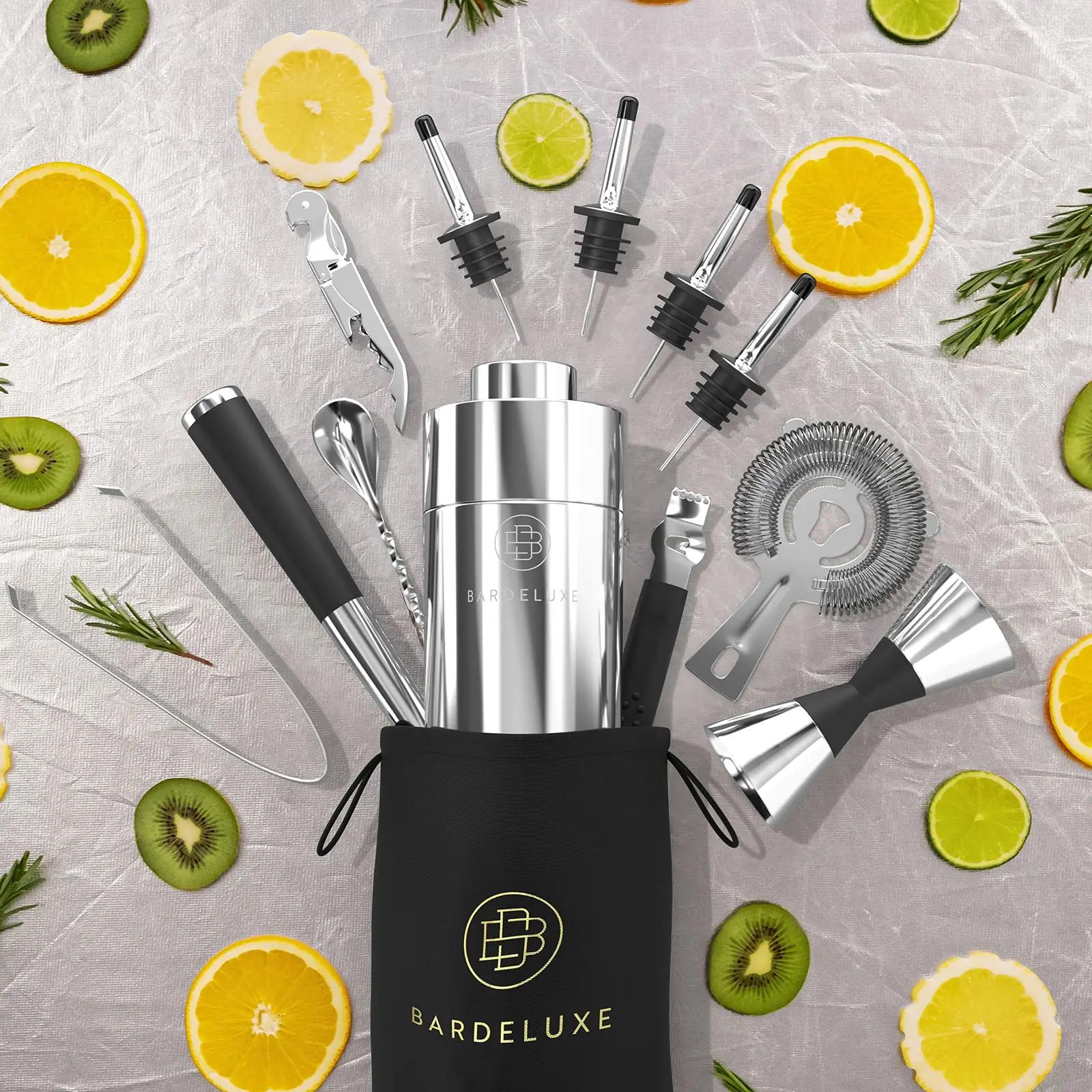 BarDeluxe roostevaba kokteilikomplekt 12-osaline kingitus – pilt 7