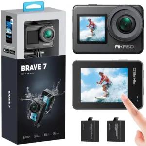 AKASO Brave 7 elektroonika ja foto – toote esivaade