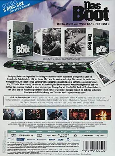 LEONINE Das Boot Complete Edition Blu-ray – komplektne sari – detailne vaade