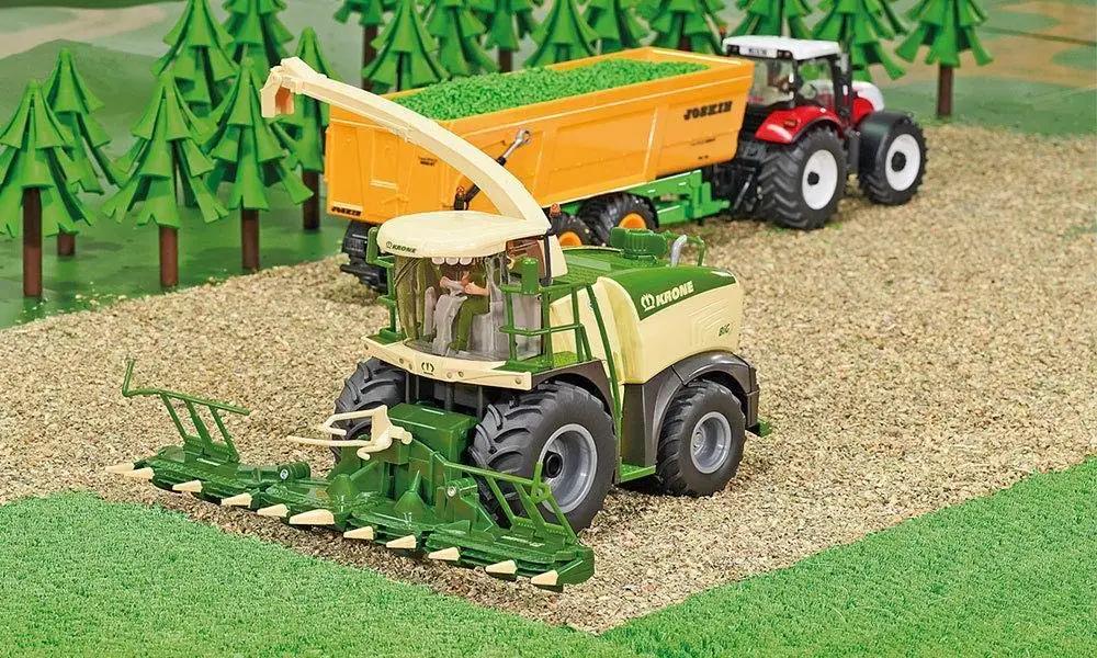 Siku metallist Krone BiG X 580 – vastupidav mängutööriist lastele – detailne vaade