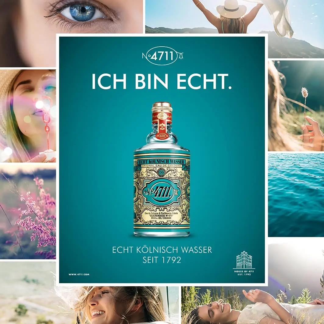 4711 ajalooline Eau de Cologne 800 ml – värskendav pereõhk – detailne vaade