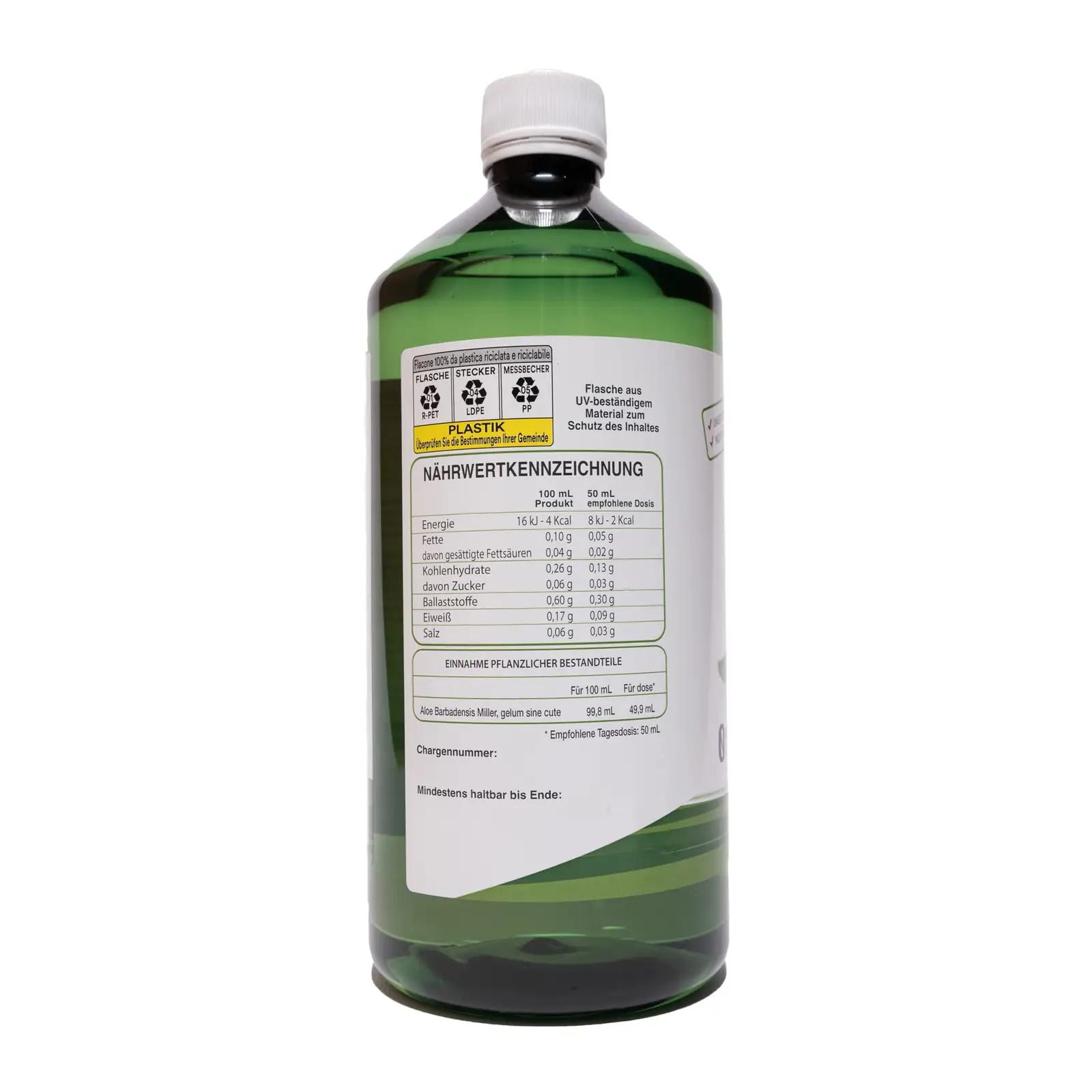 Benessence Aloe Vera mahl 3 L — puhas naturaalse tekstuuriga – kasutusnäide