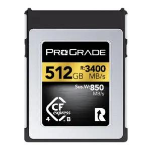 ProGrade Digital PGCFX512GATNA mälukaardid – toote esivaade