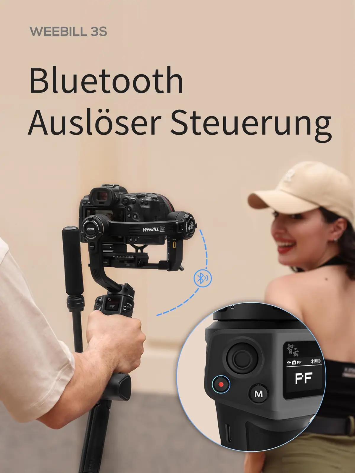 ZHIYUN Weebill 3S – vastupidav 3-teljega stabilisaator videole – kasutusnäide