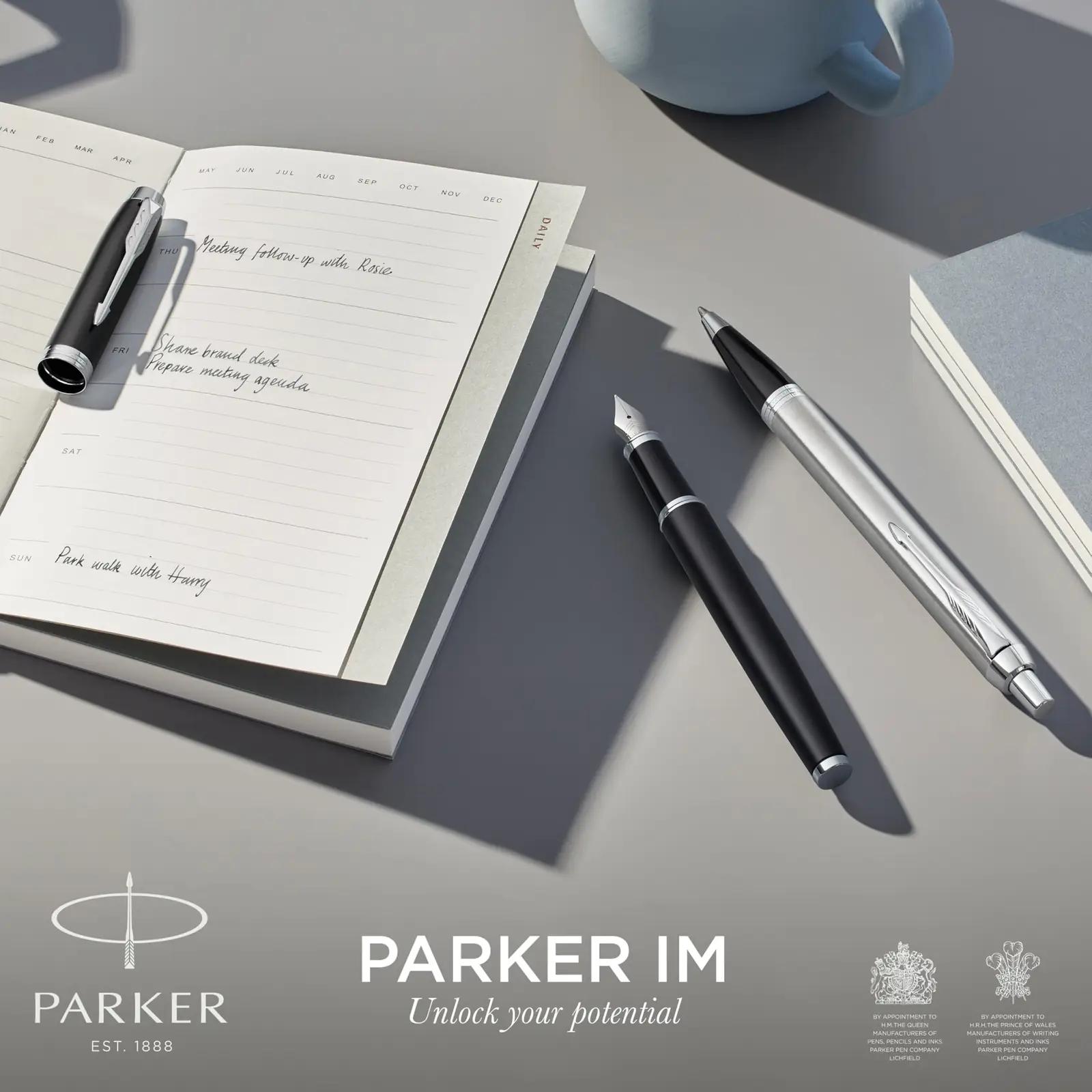 PARKER elegantne must metallist pastapliiats – kingiideeks – lisavaade