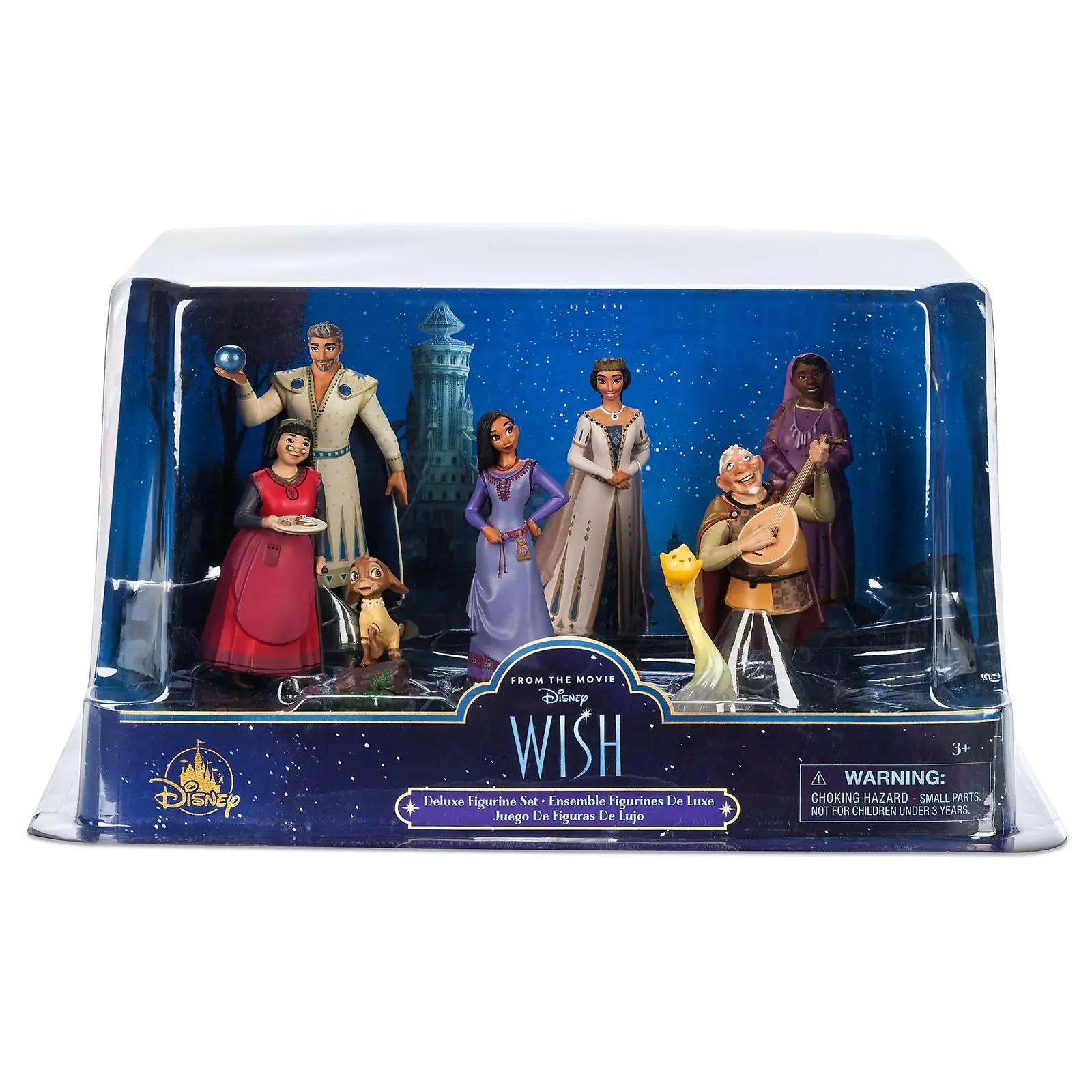 Disney Store värvikas PVC mängukomplekt lastele – kasutusnäide
