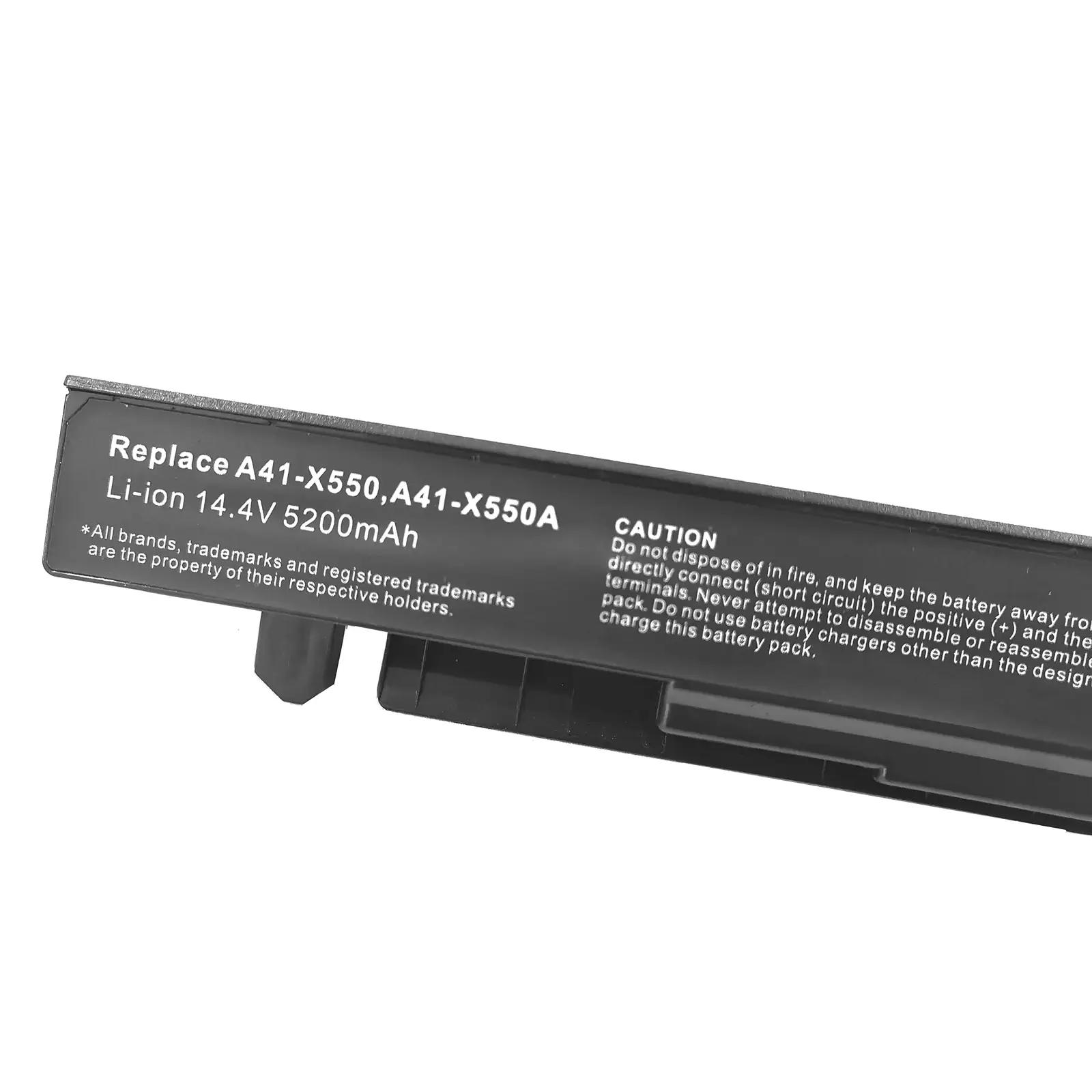 7xinbox vastupidav sülearvutiaku 14.8V 5200mAh A41-X550 – lisavaade