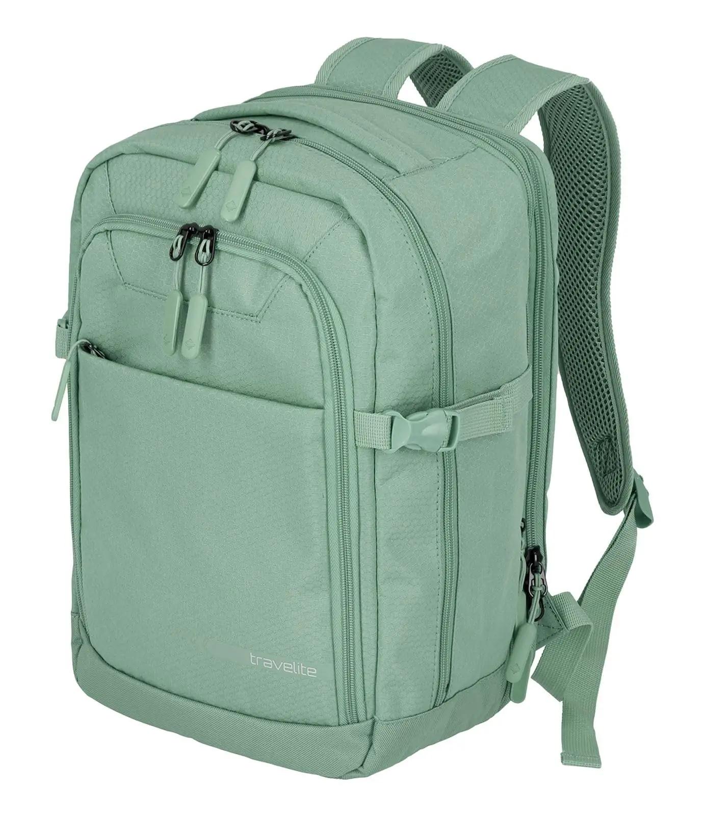 Travelite salvei polyester seljakott reisiks – käepärane 40 cm – lisavaade