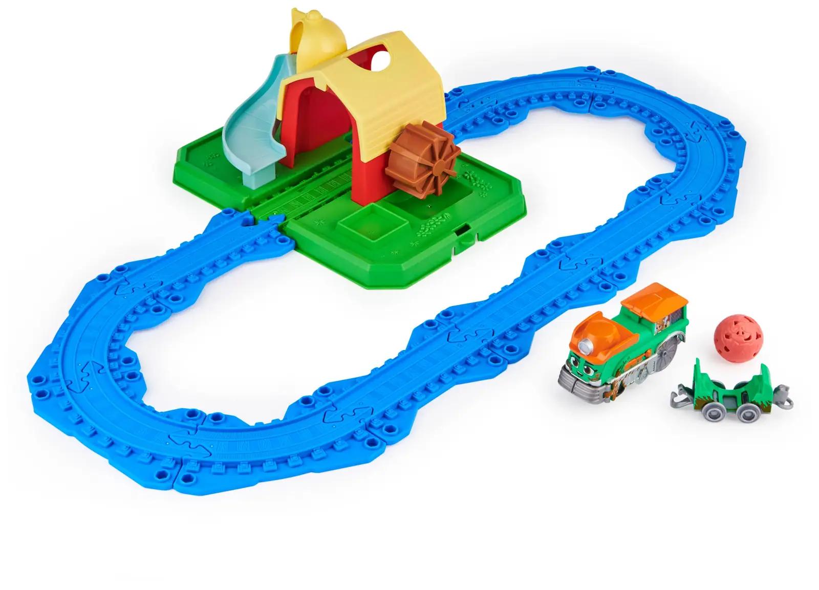 Mighty Express mängutaluvara plastist komplekt kingituseks