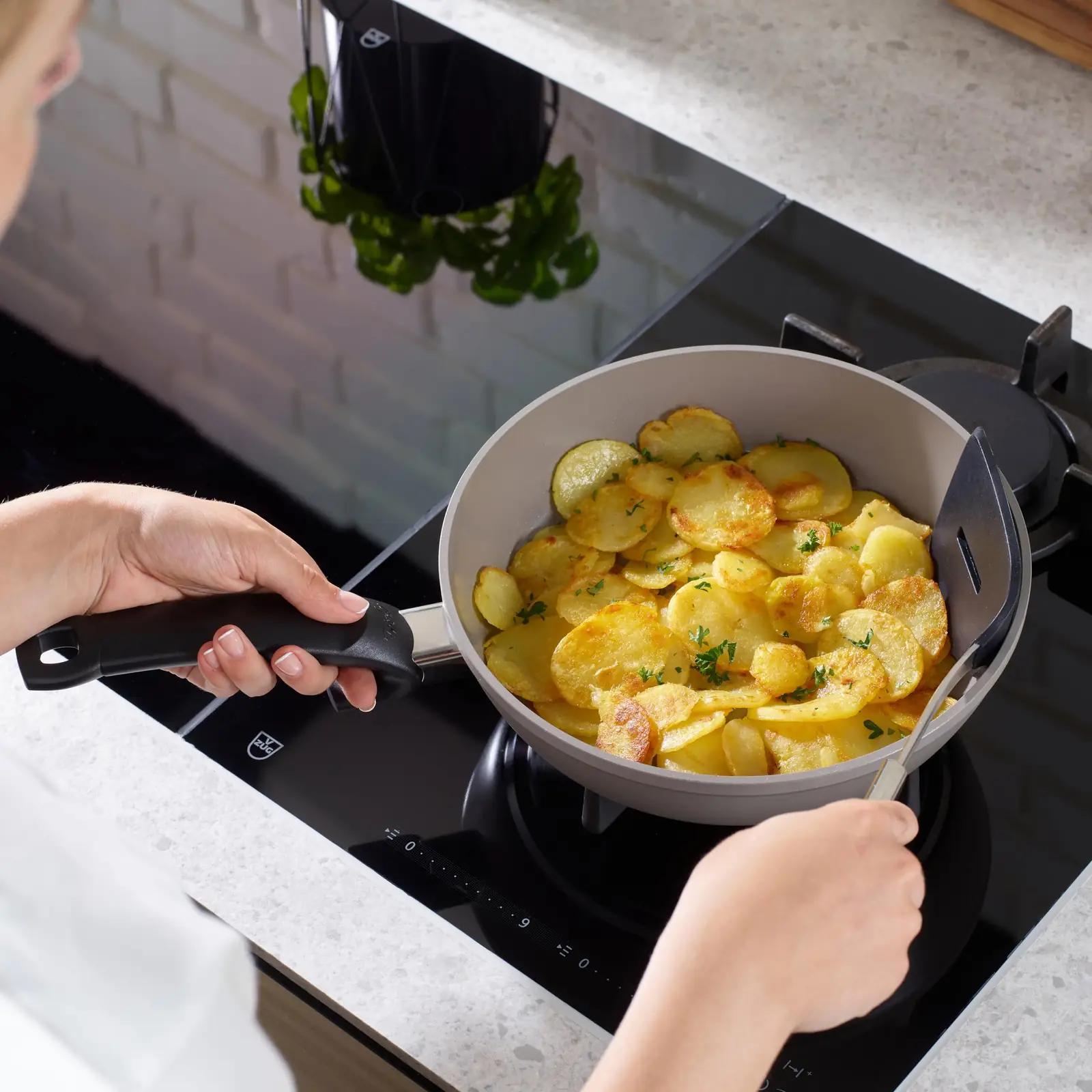 Fissler kvaliteetne alumiiniumist praepann 24 cm — keramikkate – pilt 11