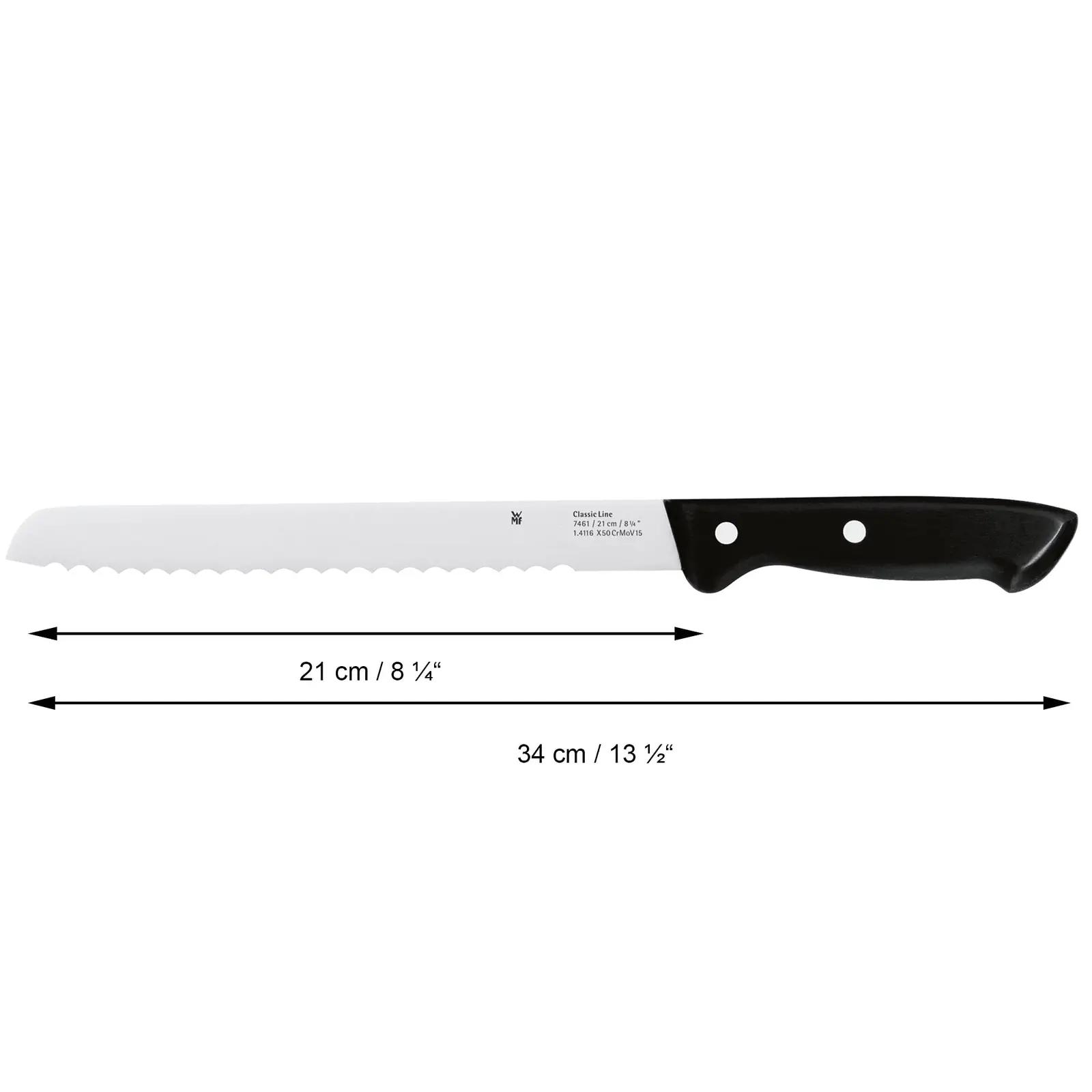 WMF Classic Line puidust nuga- ja plokikomplekt praktiline – pilt 7