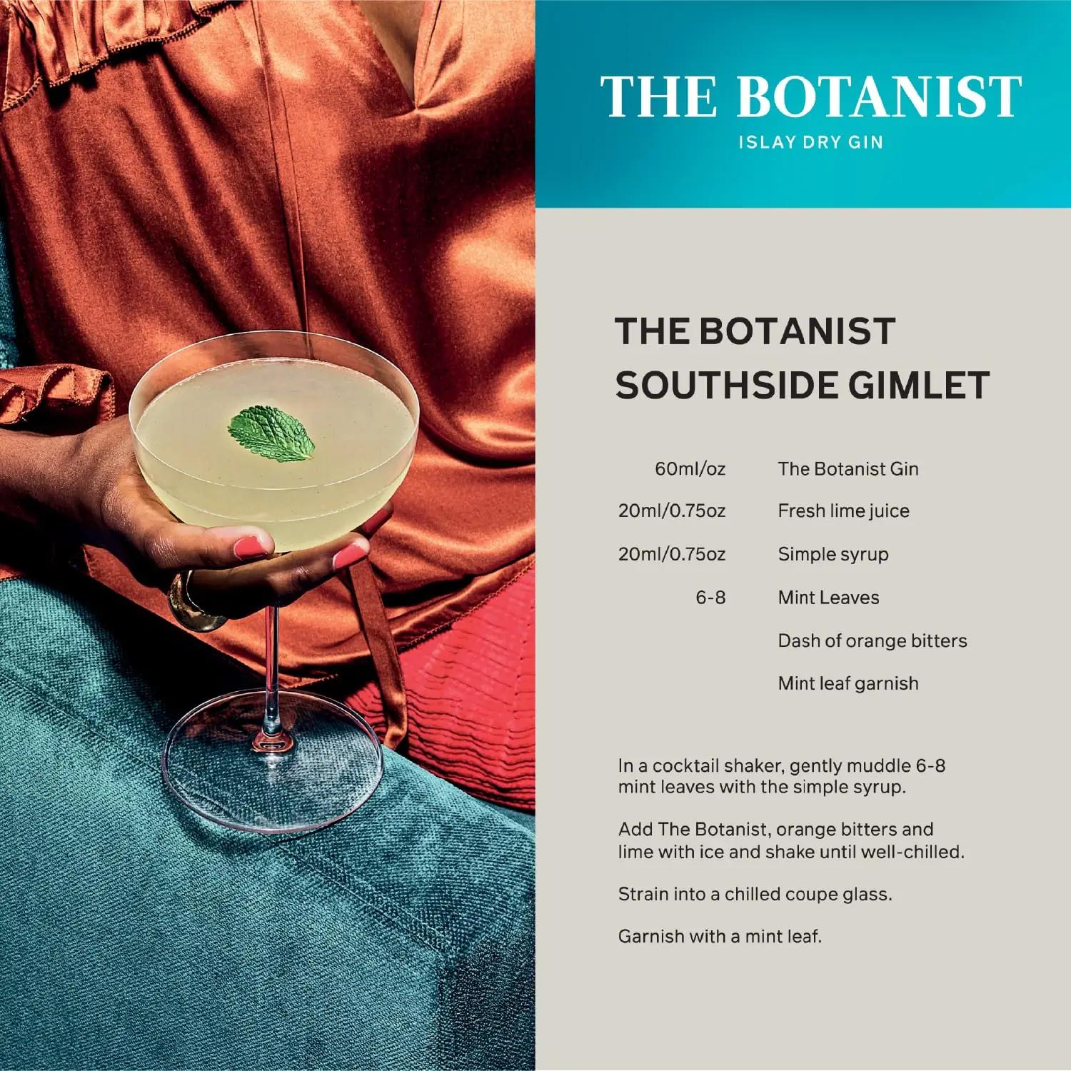 The Botanist käsitöölik Islay Dry Gin — naturaalse maitsega – pilt 7