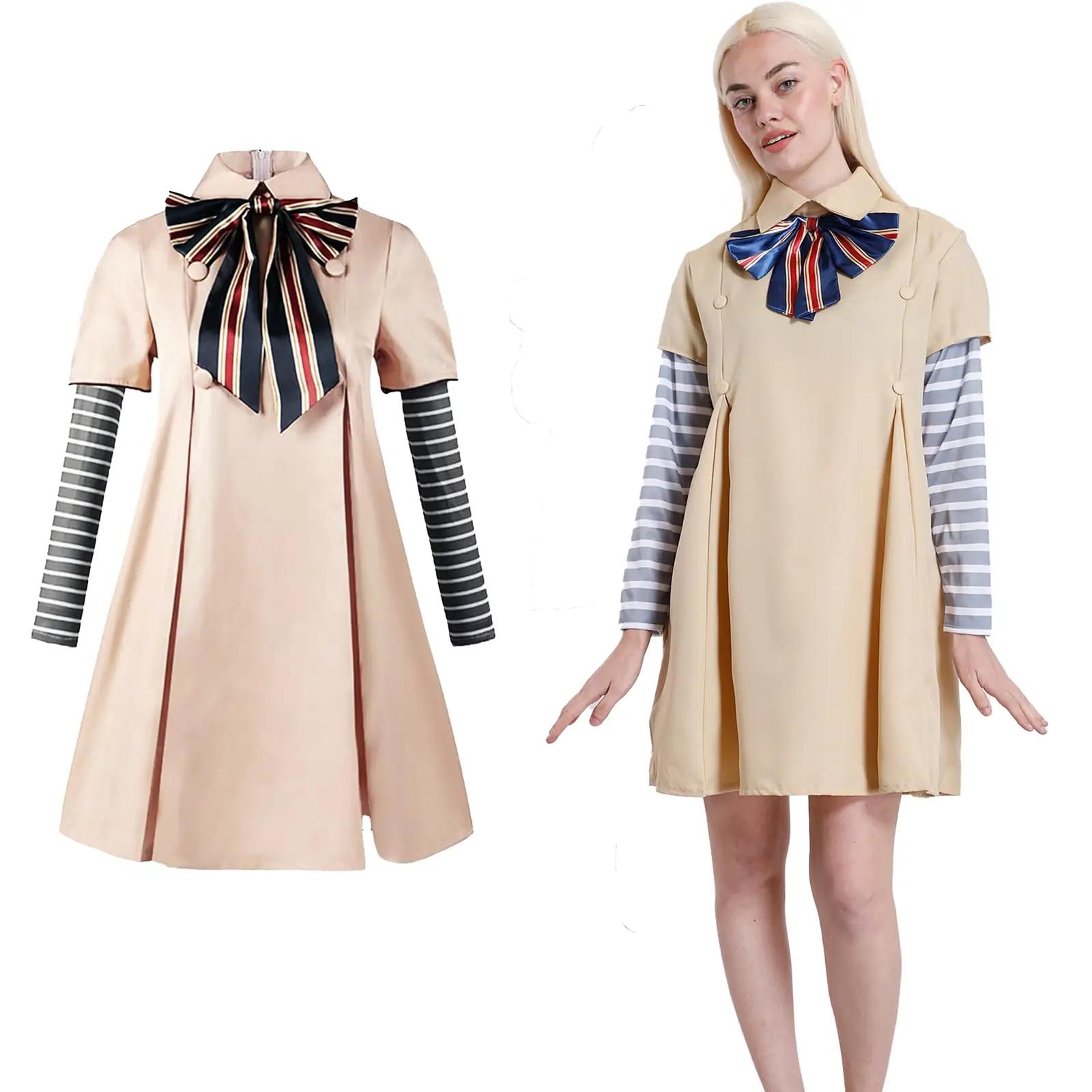 Carnavalife Megan cosplay-kleit tüdrukutele – beez polyester – detailne vaade